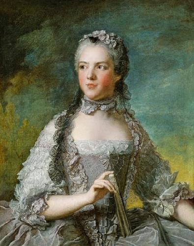 Jean Marc Nattier Madame Adelaide de France France oil painting art